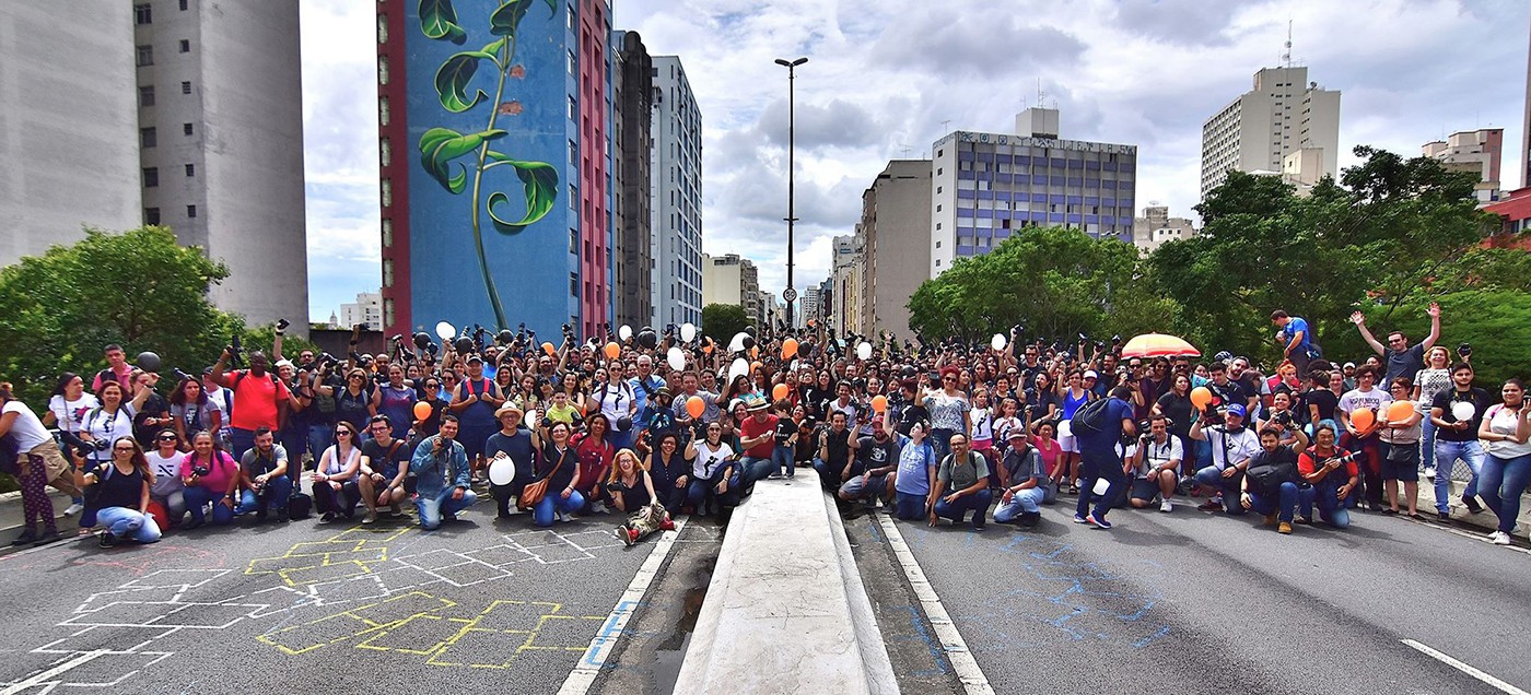 Garoando em Santo André. 